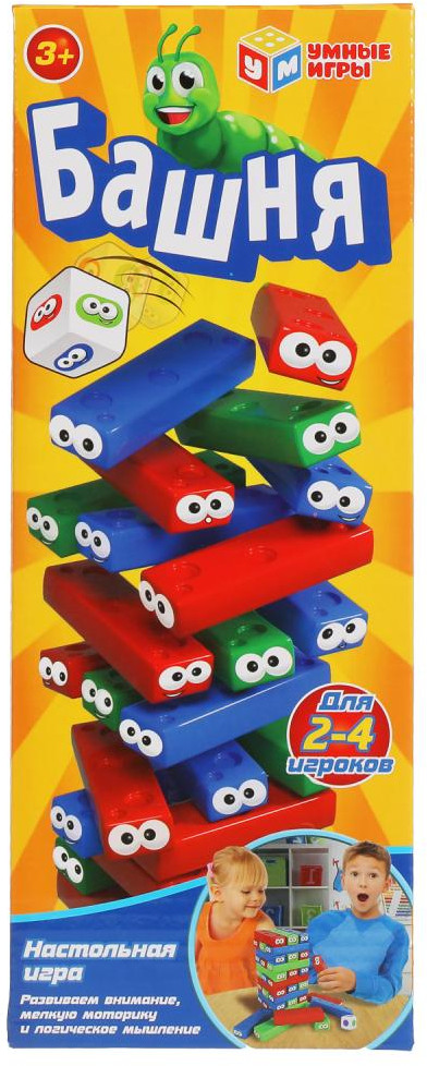 Игра настольная «Башня» | Умные игры