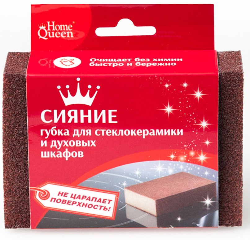 Губка для стеклокерамики и духовых шкафов | Home Queen