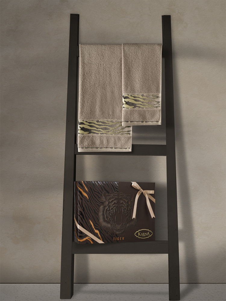 Комплект махровых полотенец «Ivory» | Karna