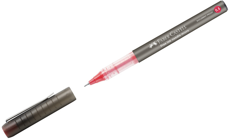 Ручка-роллер «Free Ink Needle» | Офис-Writing&Marking | Faber-Castell