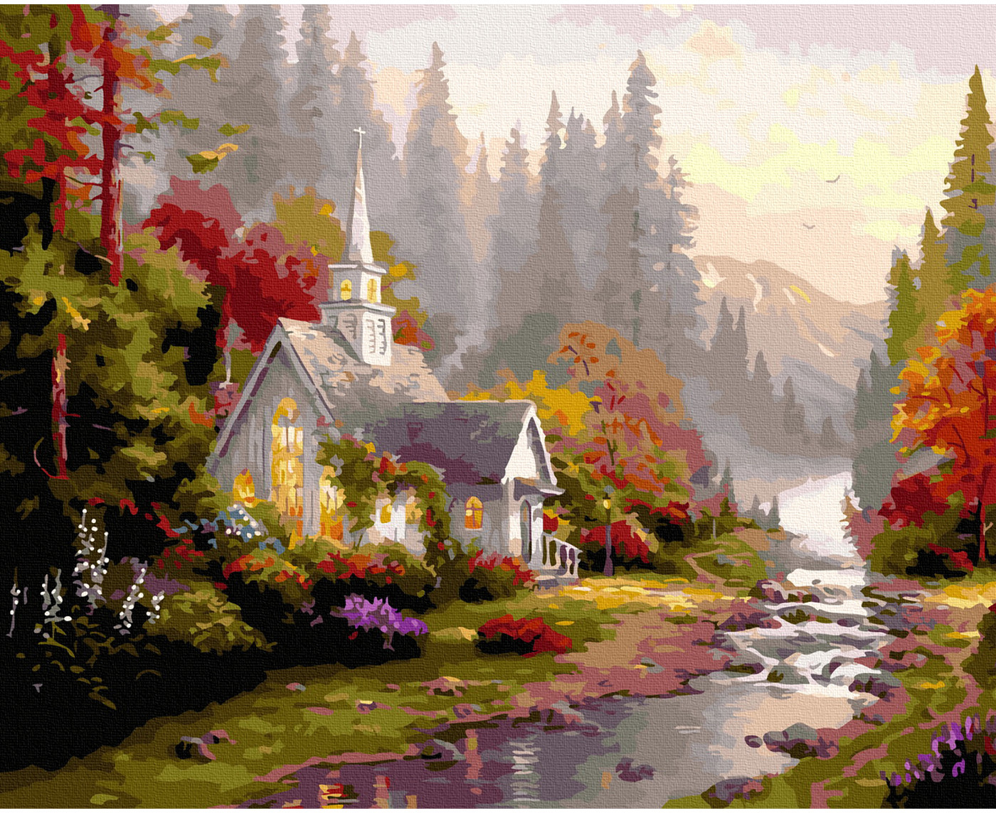 Картина по номерам «Дом мечты» | Molly