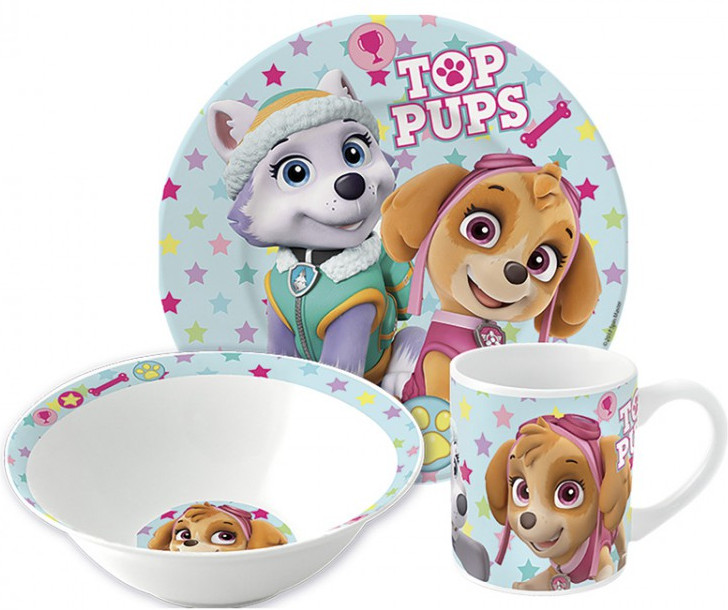 Набор посуды «Девочка. Звезды» | Щенячий патруль | Stor
