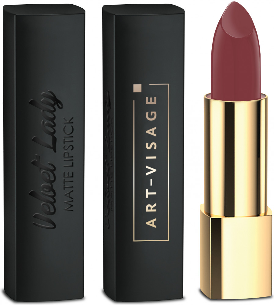 Помада для губ матовая «Velvet lady», тон 803 Диана | Art-Visage