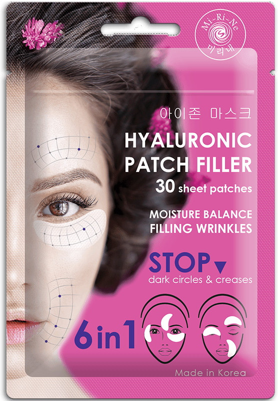Патчи-филлеры гиалуроновые тканевые «6 в 1» | Mi-Ri-Ne