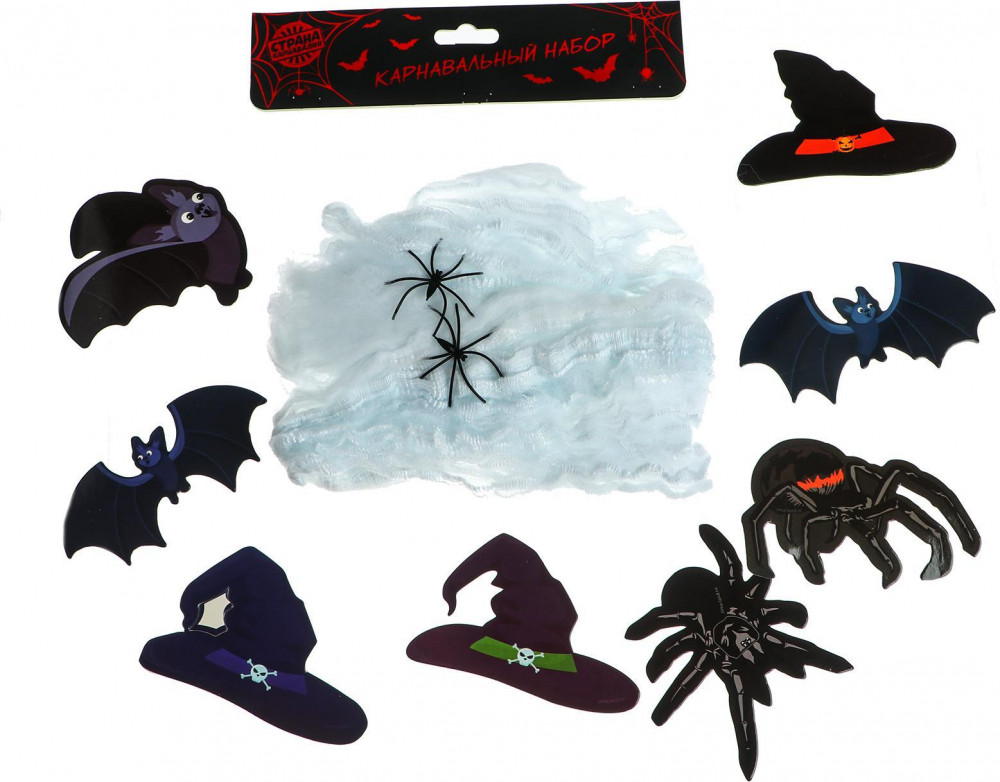 Набор карнавальный «Летучие мыши» | Halloween — Хеллоуин | Страна Карнавалия