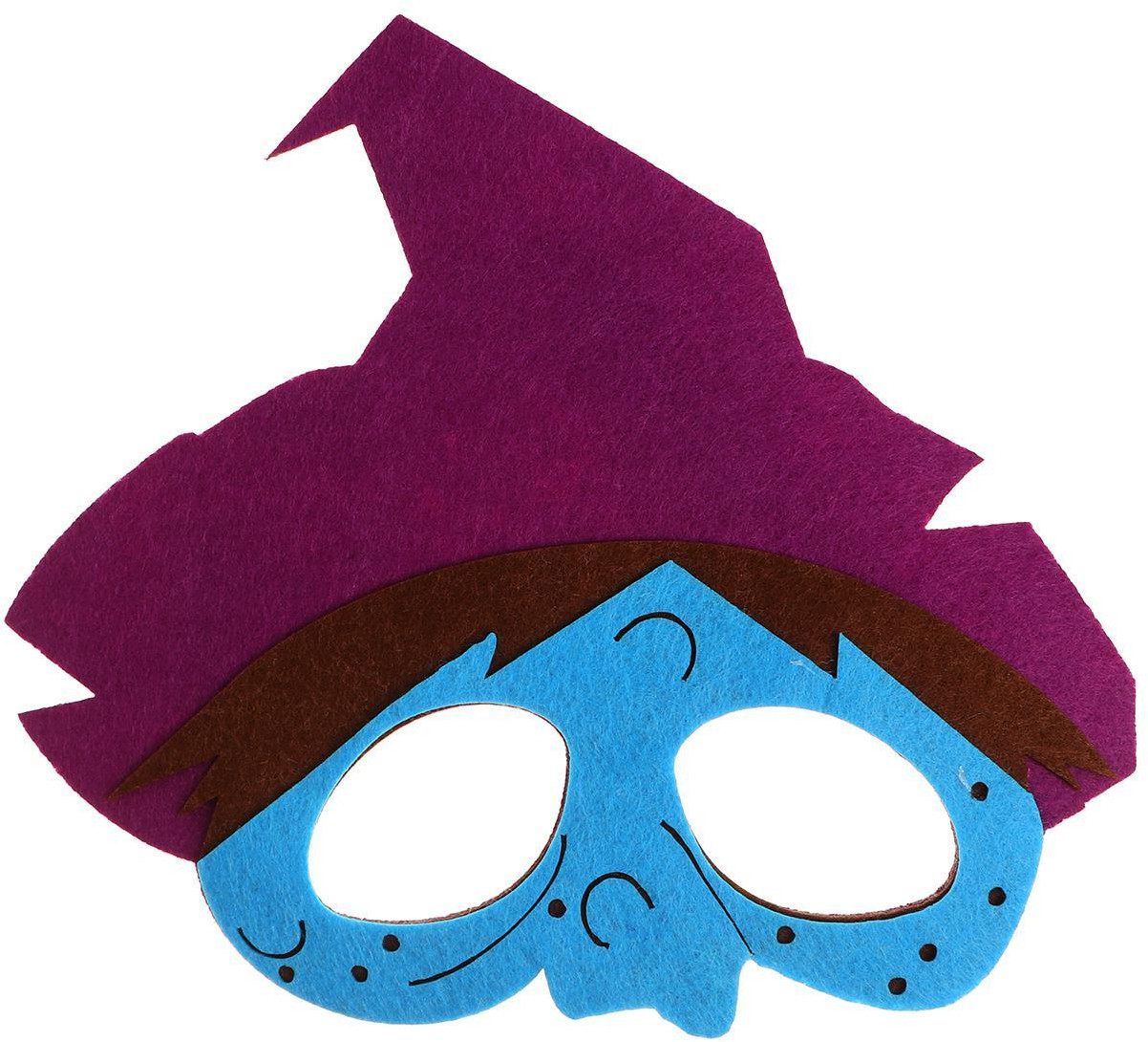 Маска карнавальная «Ведьма» | Halloween — Хеллоуин | Страна Карнавалия