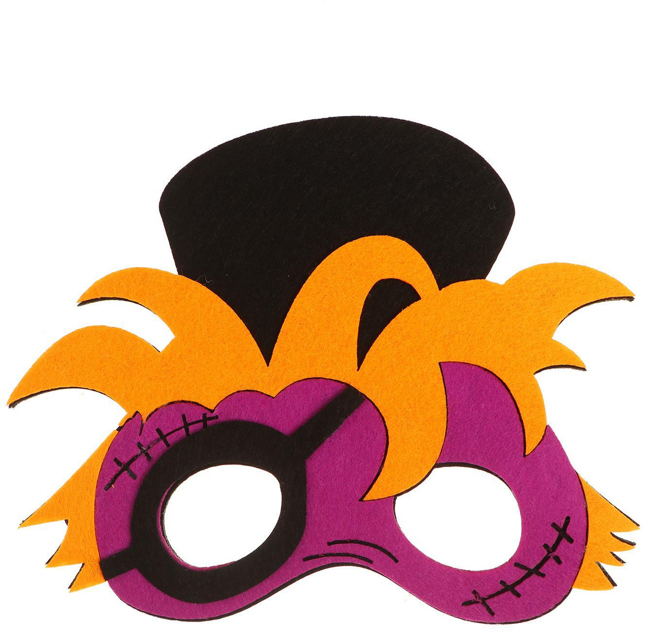 Маска карнавальная с диодом «Ужастик» | Halloween — Хеллоуин | Страна Карнавалия