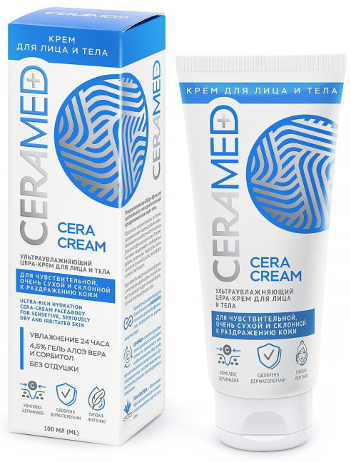 Цера-крем для лица и тела ультраувлажняющий | Ceramed