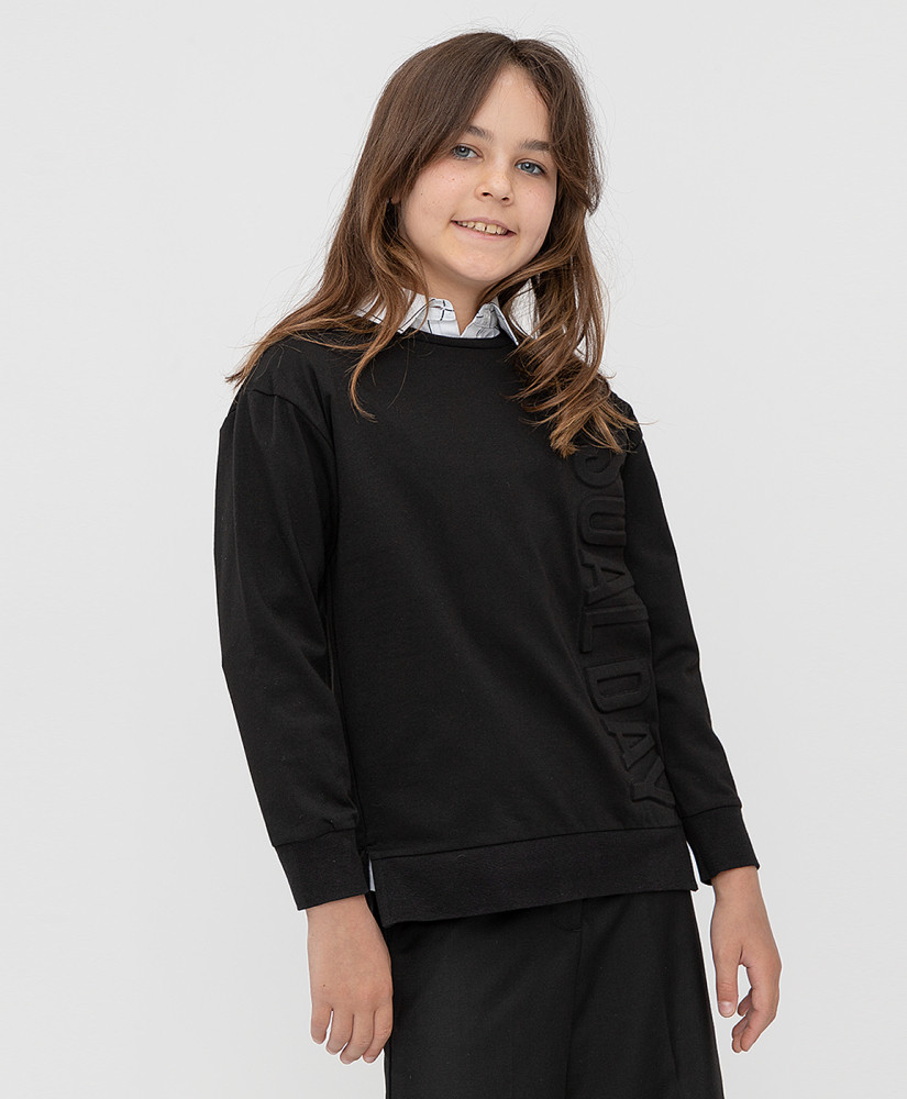 Свитшот для девочек | Школьная форма | Button Blue