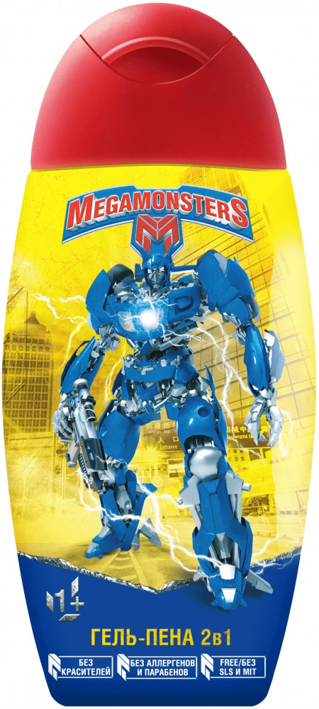 Гель-пена детская «2 в 1» | Мегамонстры