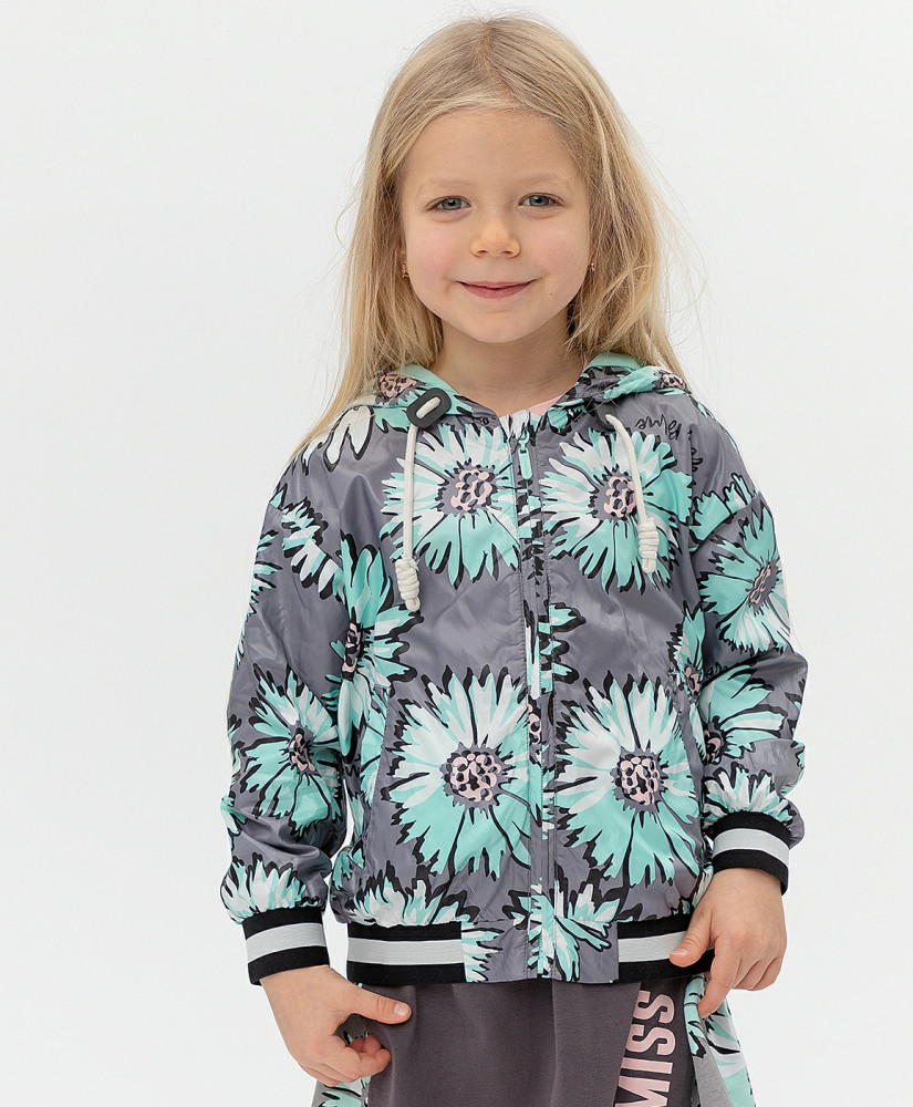 Ветровка для девочек | Casual outdoor | Button Blue