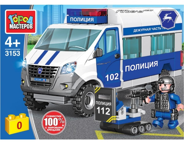 Конструктор «ГАЗель. Операция спецназа» | Город мастеров