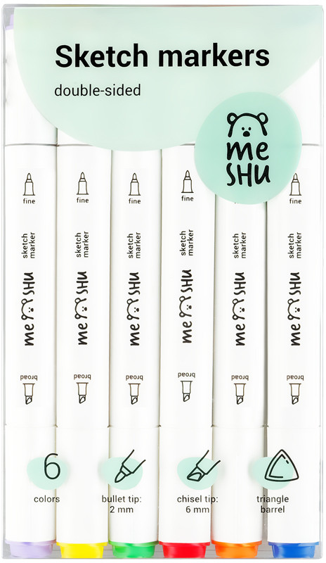 Набор маркеров для скетчинга | Meshu
