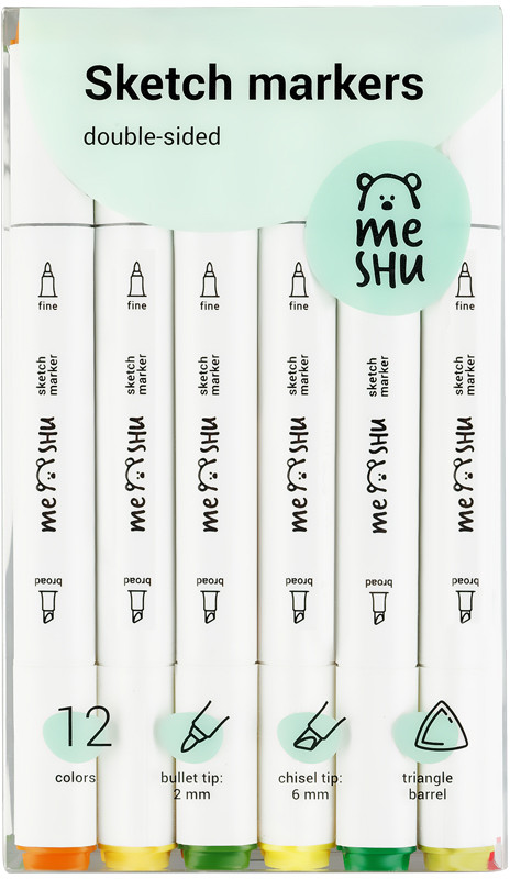 Набор маркеров для скетчинга | Meshu
