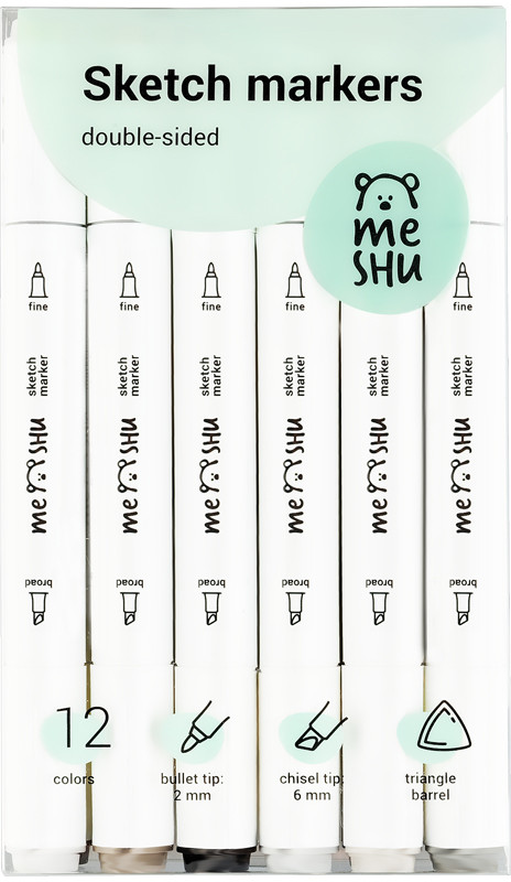 Набор маркеров для скетчинга | Meshu