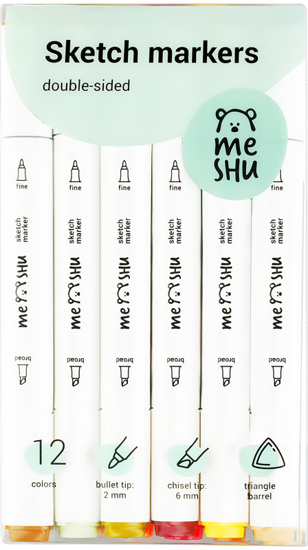 Набор маркеров для скетчинга | Meshu