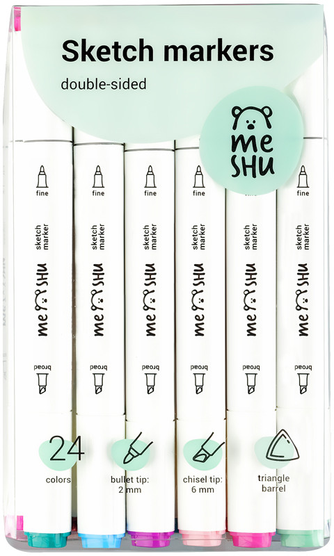 Набор маркеров для скетчинга | Meshu