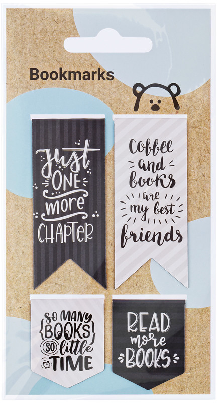 Набор магнитных закладок «Black&White» | Meshu