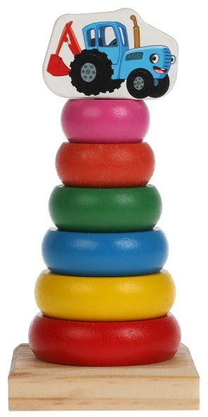 Пирамида «Синий трактор» | Буратино