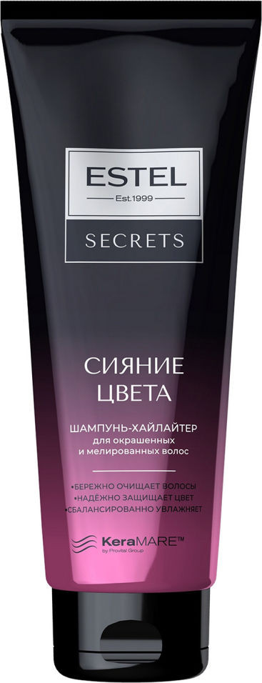 Шампунь для волос «Сияние цвета» | Secrets | Estel