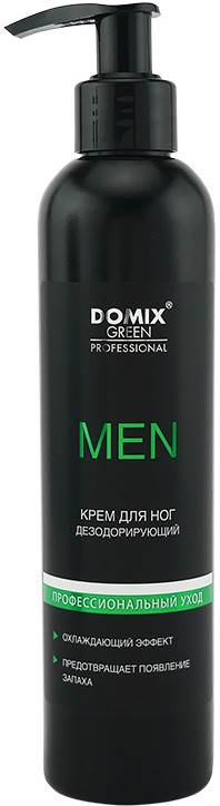 Крем для ног дезодорирующий | Men | Domix Green Professional