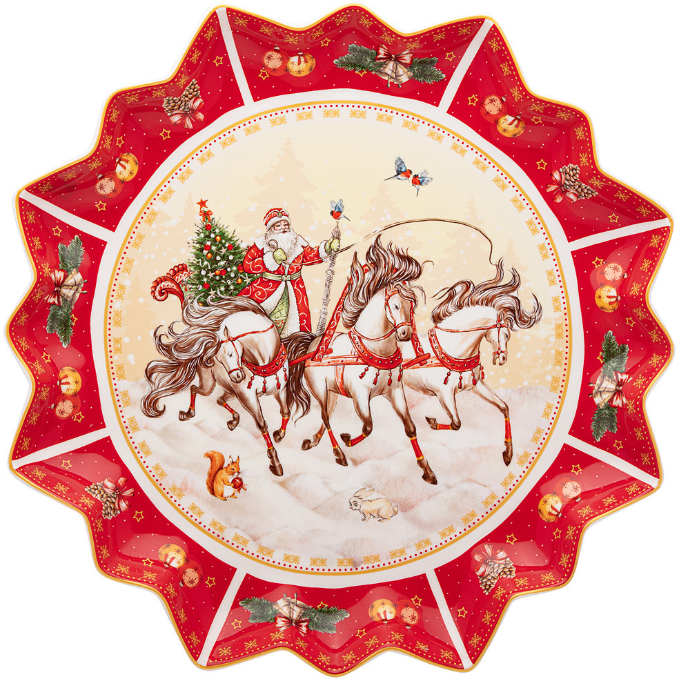 Блюдо «Тройка» | Новый год! | Lefard