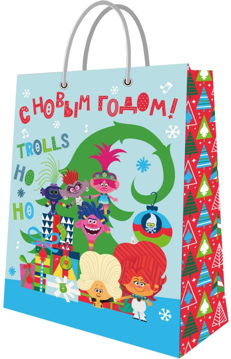 Пакет подарочный | Тролли | ND Play