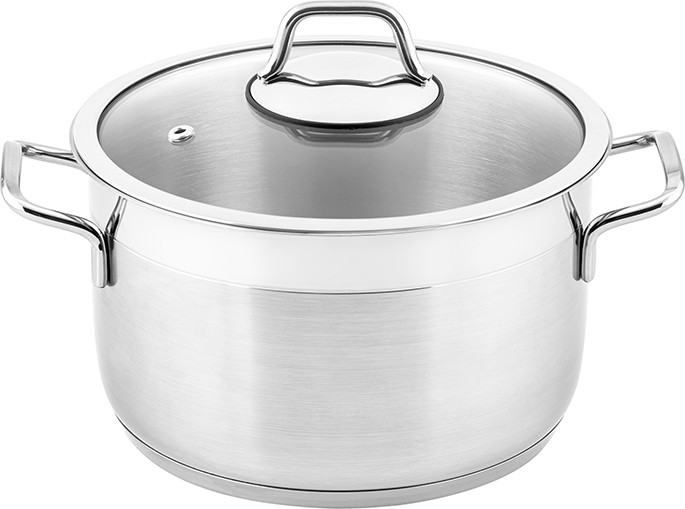 Кастрюля с крышкой «Серебро» | Гармония вкуса | Elan Gallery