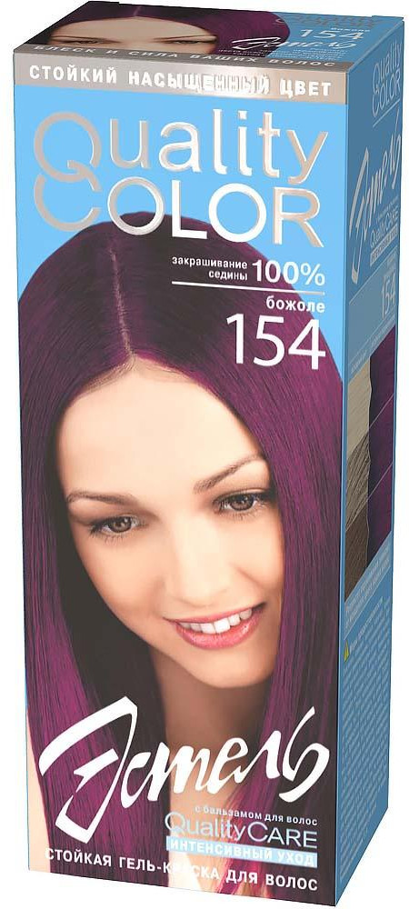 Гель-краска для волос, оттенок 154 Божоле | Estel