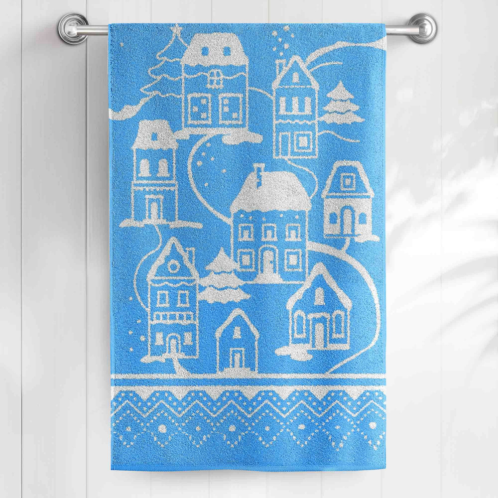 Полотенце махровое | Городок | Самойловский Текстиль