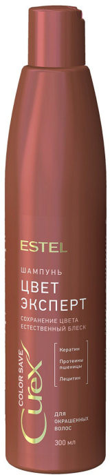 Шампунь для окрашенных волос «Curex. Цвет-эксперт» | Color Save | Estel