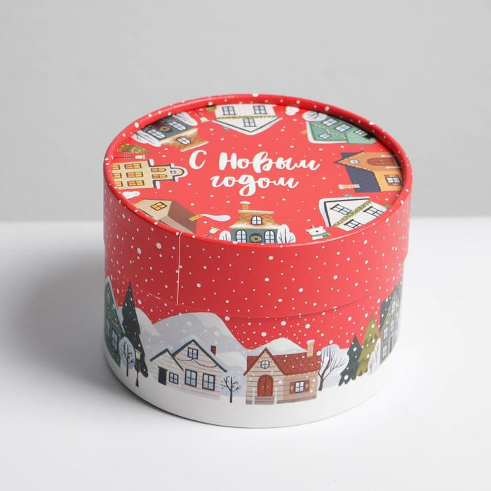 Коробка подарочная «Зимний город» | Новый год | Дарите Счастье