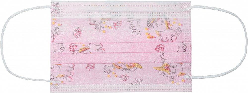 Набор масок детских одноразовых немедицинских