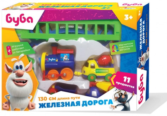 Набор игровой «Железная дорога. Буба» | Буба | Играем вместе