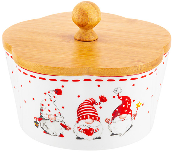 Банка для печенья «Весёлые гномики» | Веселые гномики | Elan Gallery