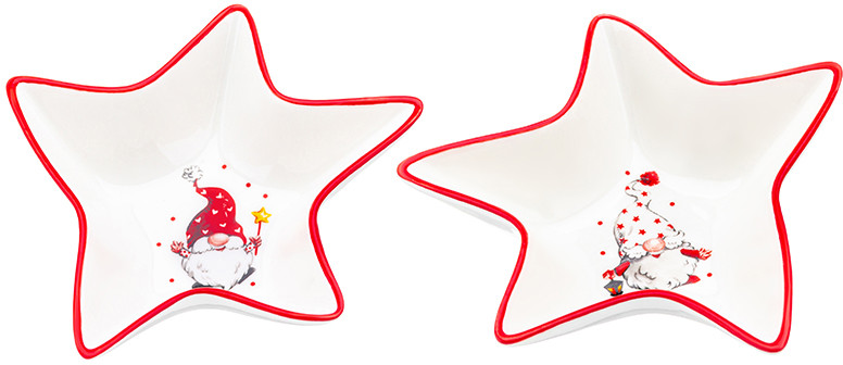 Набор блюд сервировочных «Весёлые гномики» | Веселые гномики | Elan Gallery