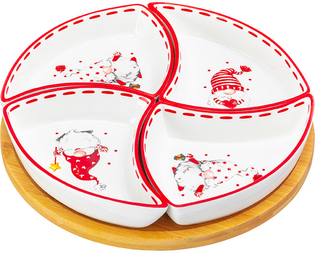 Менажница «Весёлые гномики» | Веселые гномики | Elan Gallery