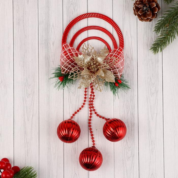 Украшение новогоднее «Зимний цветок» | Новый год | Зимнее волшебство