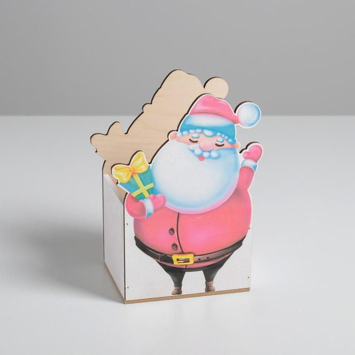 Кашпо детское «Дед Мороз» | Новый год | Дарите Счастье