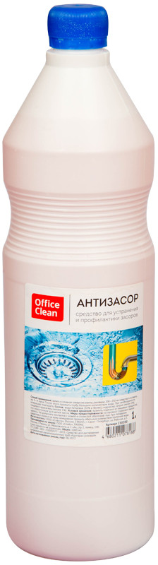 Средство для устранения и профилактики засоров «Антизасор» | OfficeClean