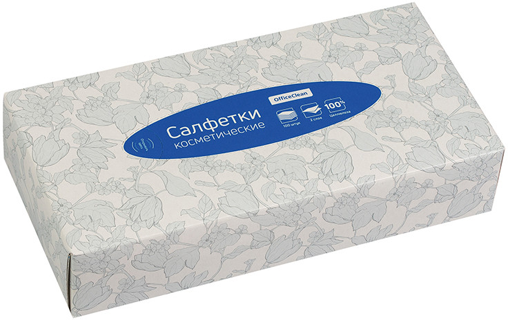 Салфетки косметические | OfficeClean