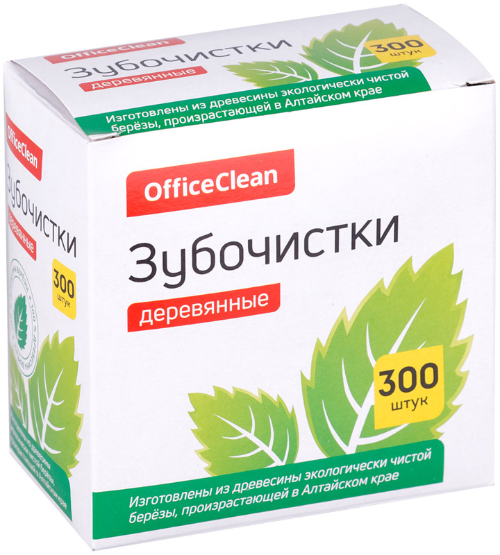 Зубочистки деревянные | OfficeClean