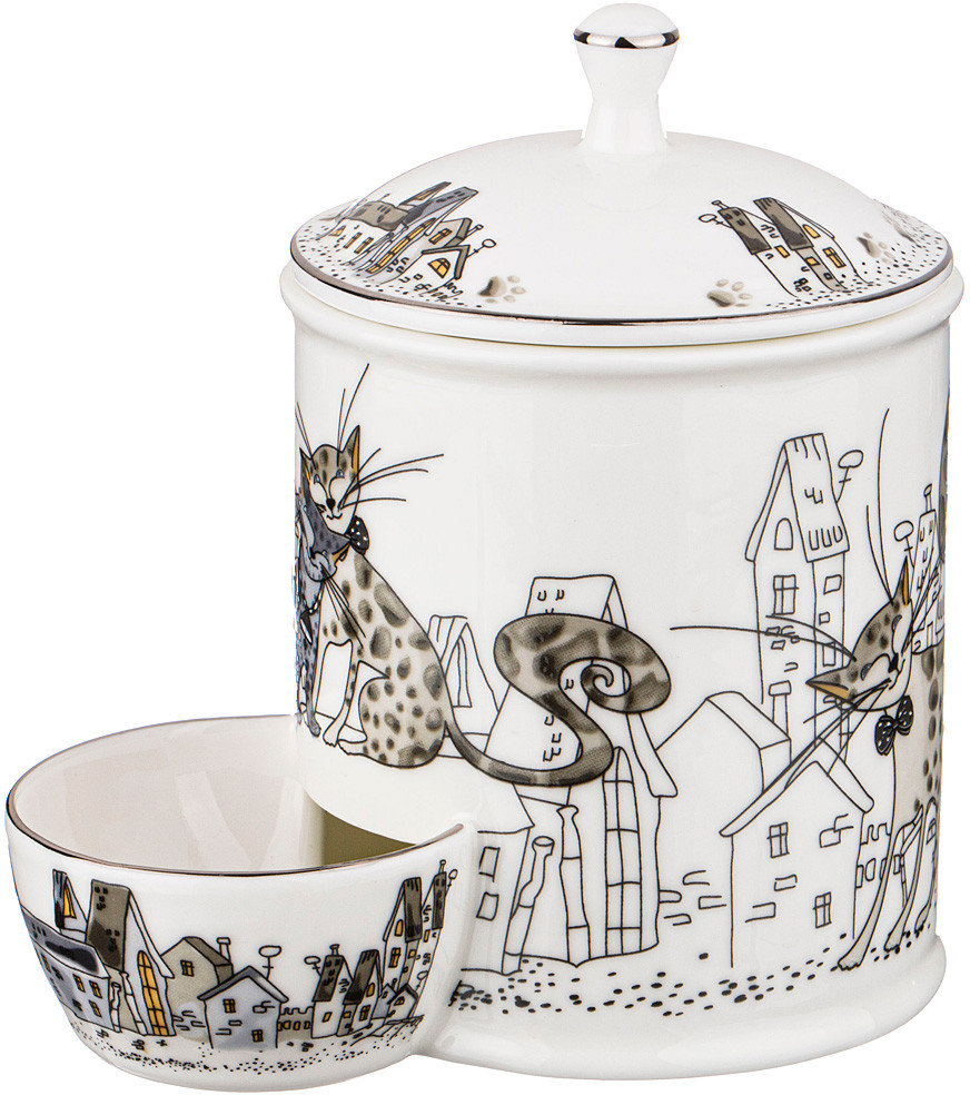 Банка для соли «Котики» | Котики | Lefard