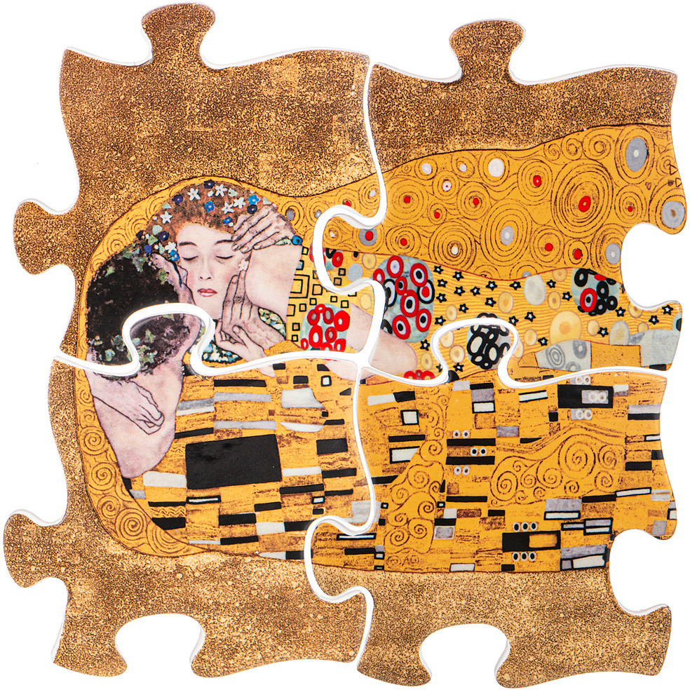 Набор подставок под горячее «Поцелуй» | Арт коллекция | Lefard