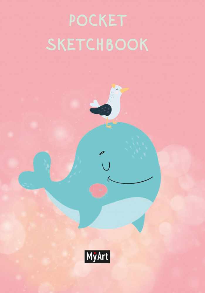 Скетчбук «Милый китенок» | My Art