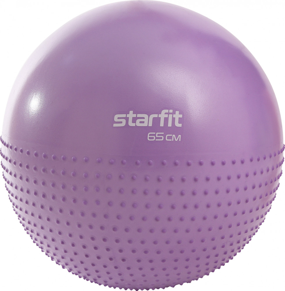 Мяч для фитнеса полумассажный GB-201 «Фитбол» | Core | Starfit