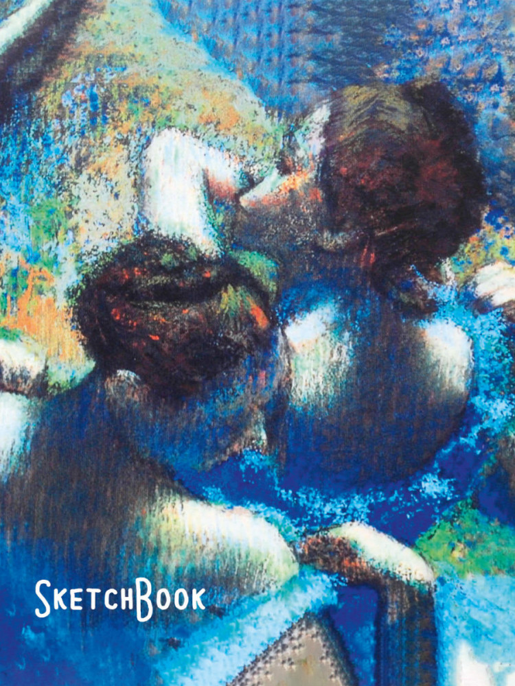 Скетчбук «Эдгар Дега. Голубые танцовщицы» | Скетчбуки А5