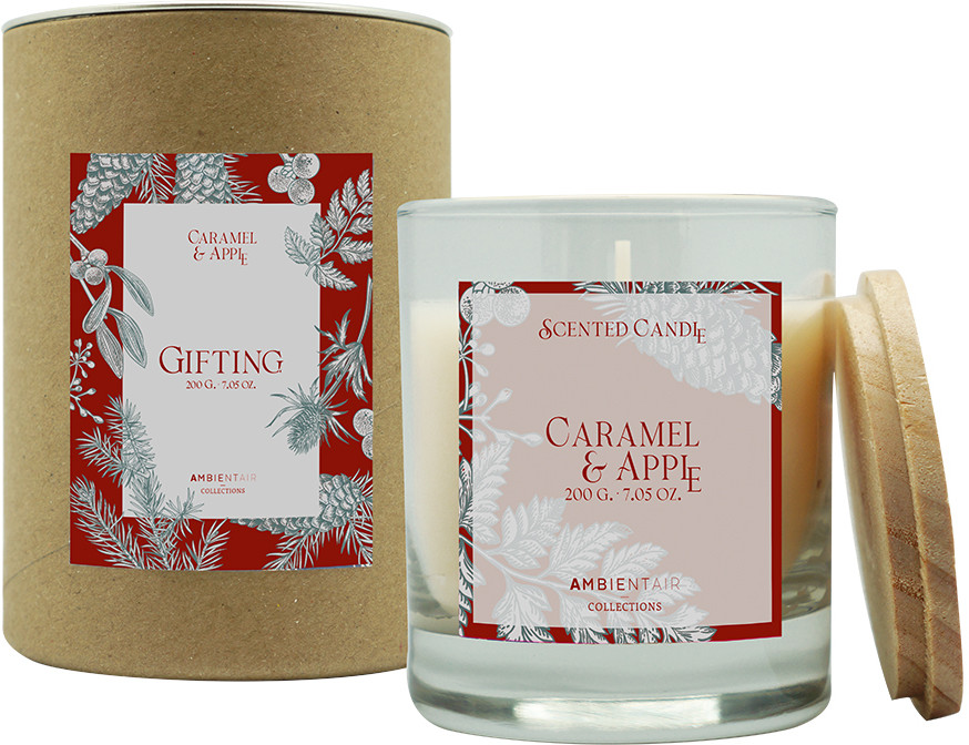 Свеча ароматическая «Карамель и яблоко» | Gifting | Ambientair