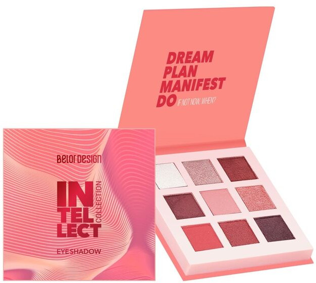 Тени для век «Intellect», оттенок Fire berry | BelorDesign