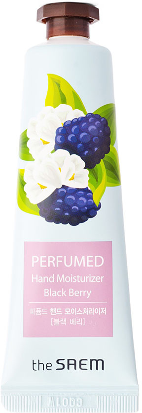 Крем для рук парфюмированный увлажняющий «Black berry» | The Saem